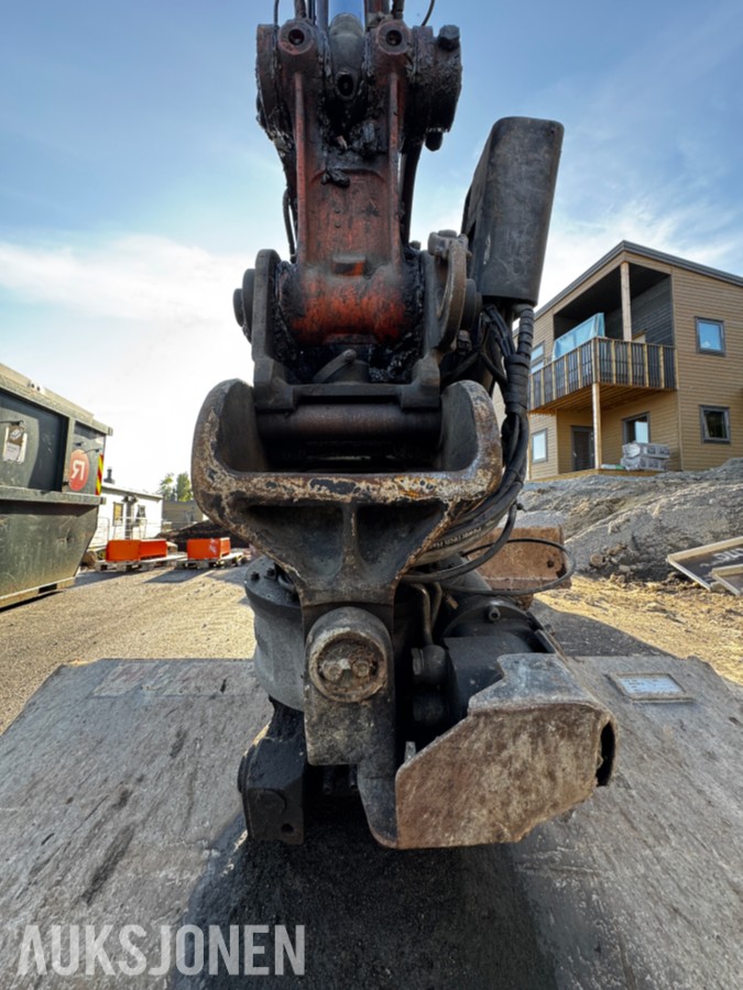 2021 Hitachi ZX65USB-6 CLR minigraver 6 tonn - Sentralsmøring - Tiltrotator - Pussskuffe - Graveskuffe - Sertifisert
