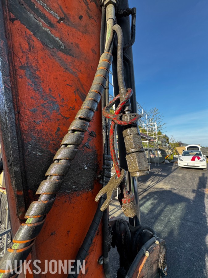 2021 Hitachi ZX65USB-6 CLR minigraver 6 tonn - Sentralsmøring - Tiltrotator - Pussskuffe - Graveskuffe - Sertifisert