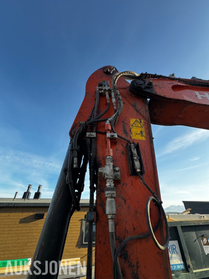 2021 Hitachi ZX65USB-6 CLR minigraver 6 tonn - Sentralsmøring - Tiltrotator - Pussskuffe - Graveskuffe - Sertifisert