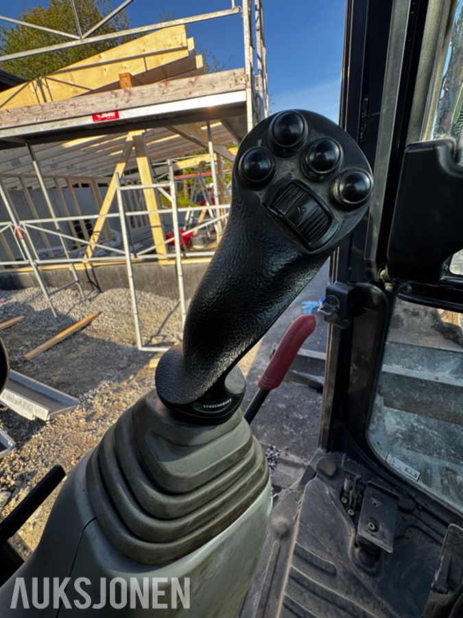 2021 Hitachi ZX65USB-6 CLR minigraver 6 tonn - Sentralsmøring - Tiltrotator - Pussskuffe - Graveskuffe - Sertifisert