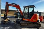 2021 Hitachi ZX65USB-6 CLR minigraver 6 tonn - Sentralsmøring - Tiltrotator - Pussskuffe - Graveskuffe - Sertifisert