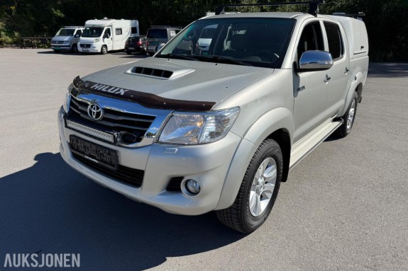 2014 Toyota HiLux 2.5-144 D 4WD / Double Cab / hardtop / innredning / 282303km