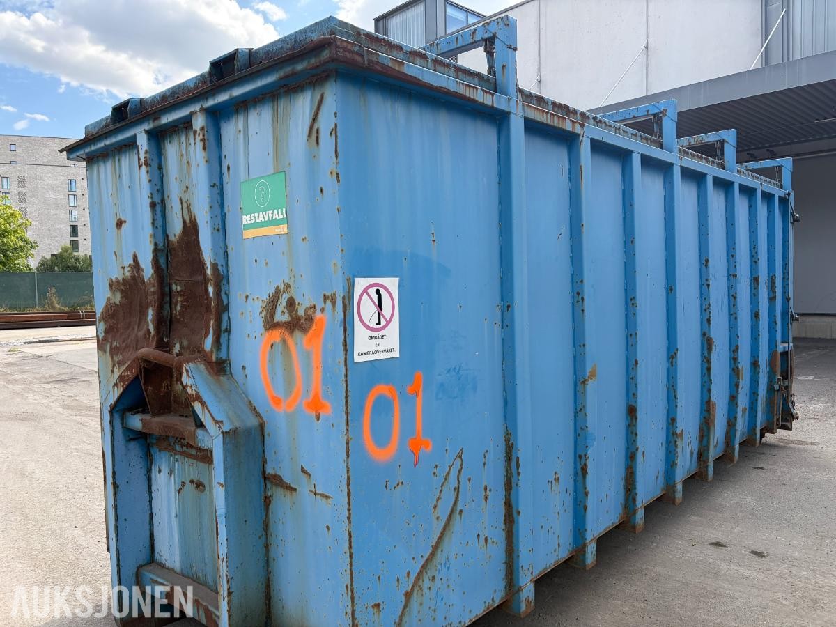Krokcontainer - Container Lukket 01