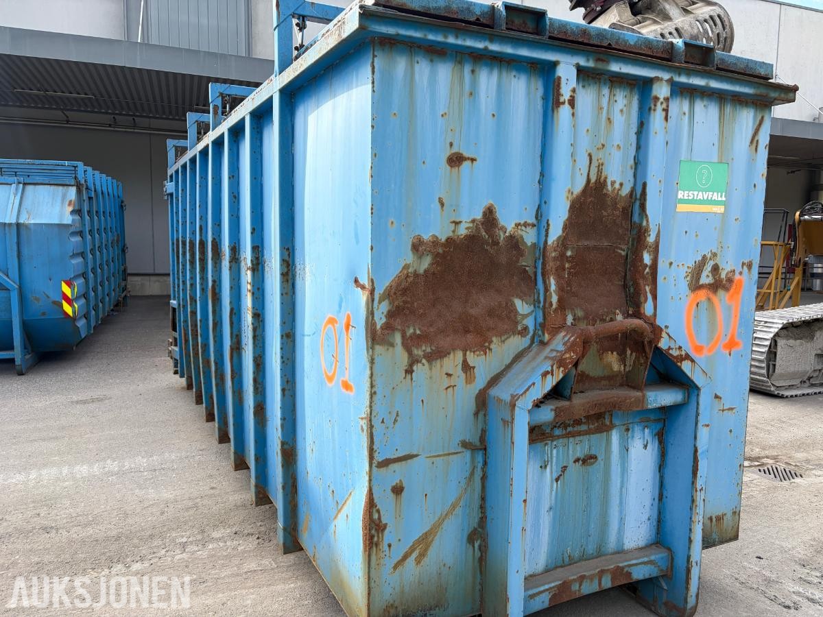 Krokcontainer - Container Lukket 01