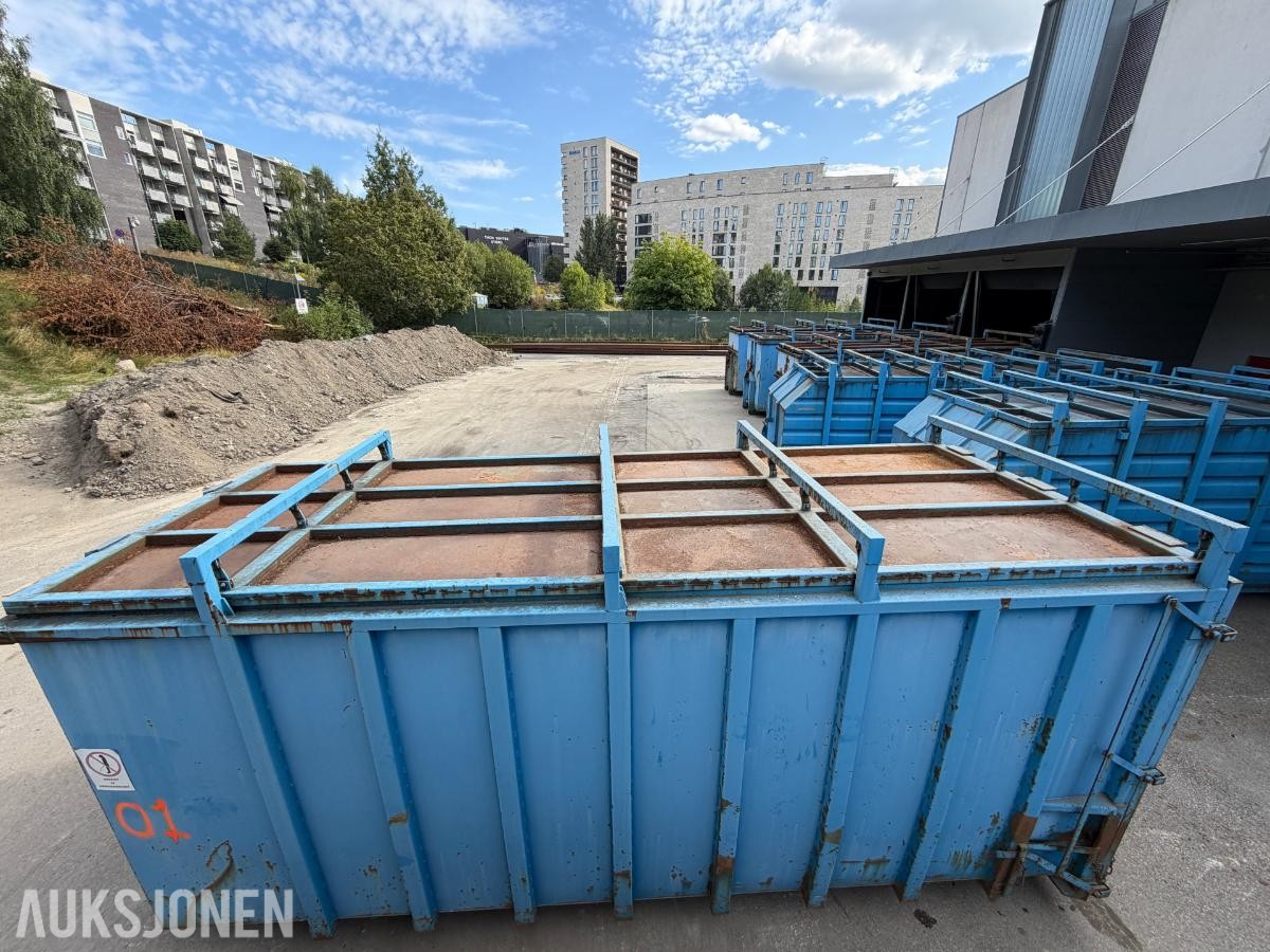 Krokcontainer - Container Lukket 01