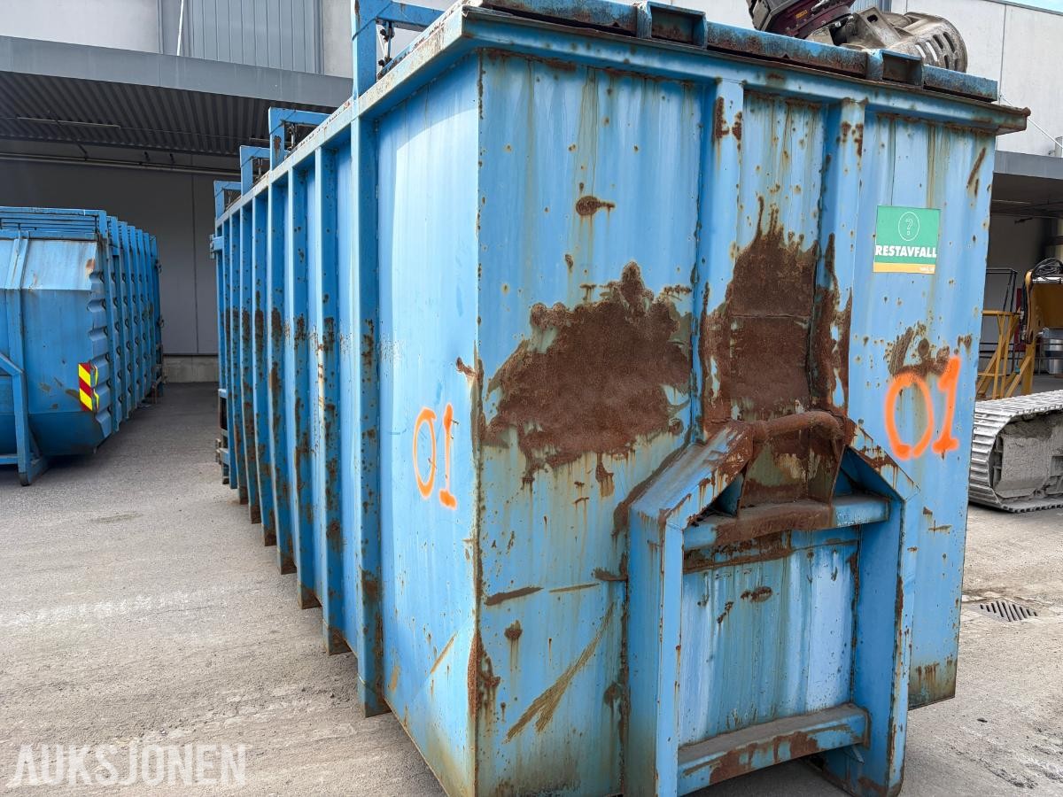 Krokcontainer - Container Lukket 01