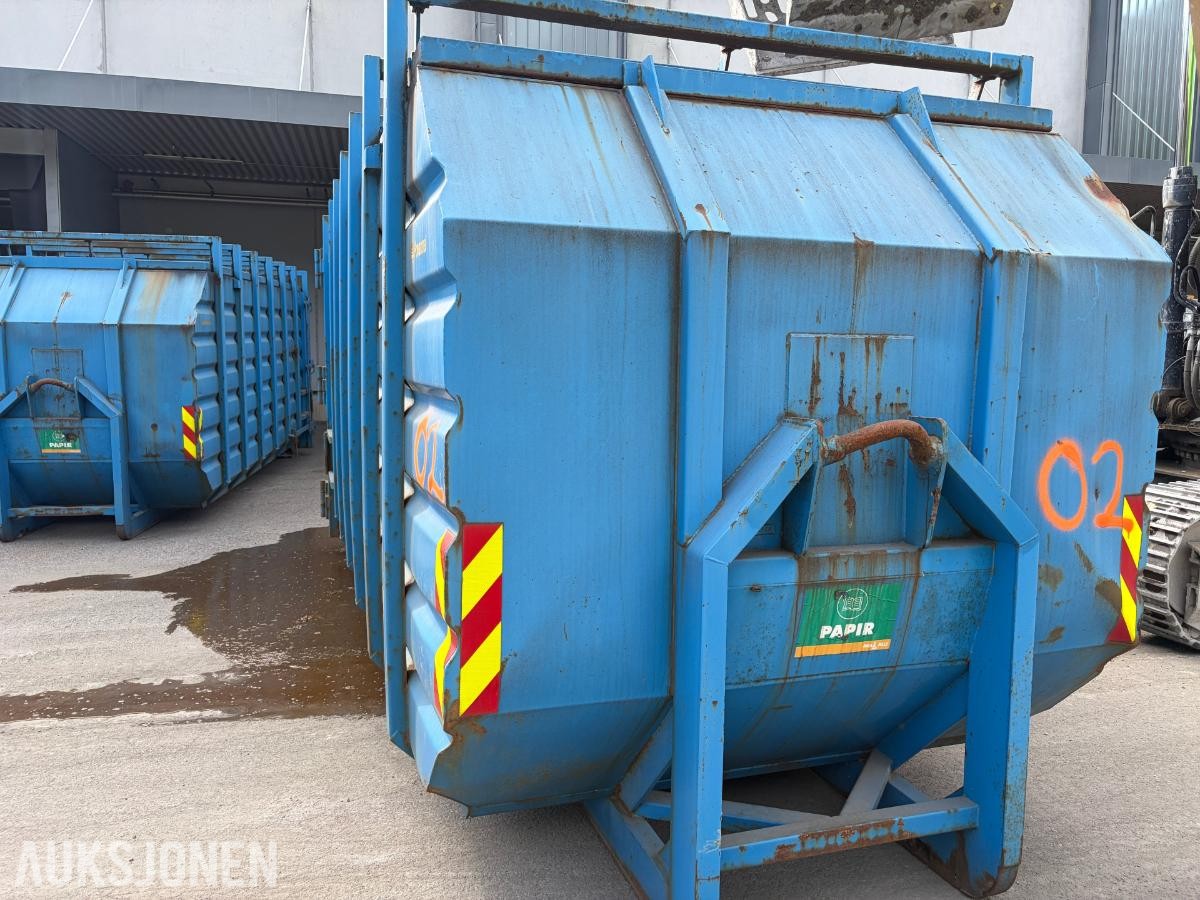 Krokcontainer - Container Lukket 02 Lukket