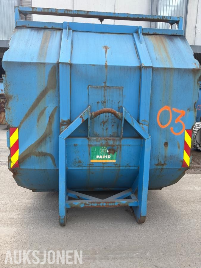 Krokcontainer - Container Lukket 03 Lukket