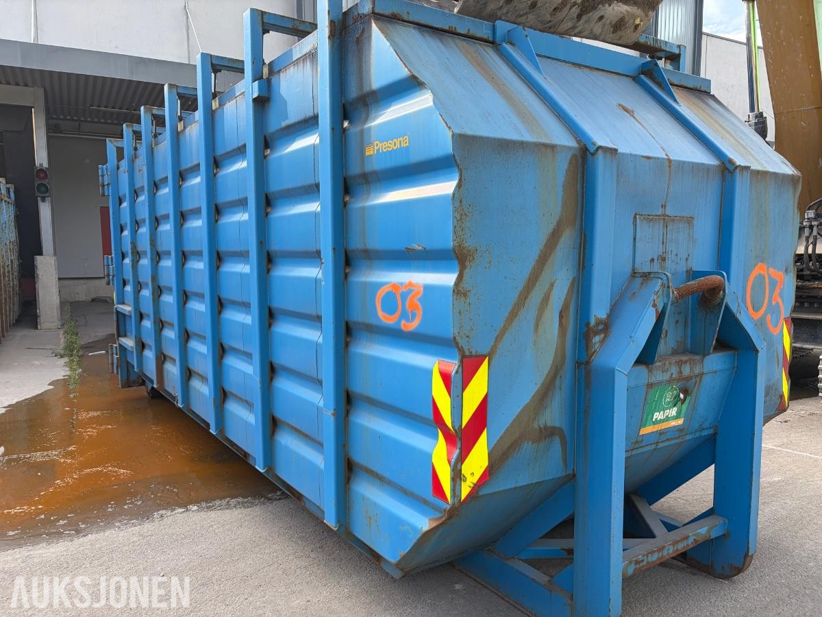 Krokcontainer - Container Lukket 03 Lukket