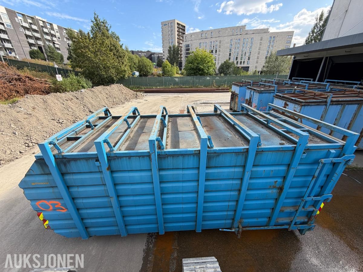 Krokcontainer - Container Lukket 03 Lukket