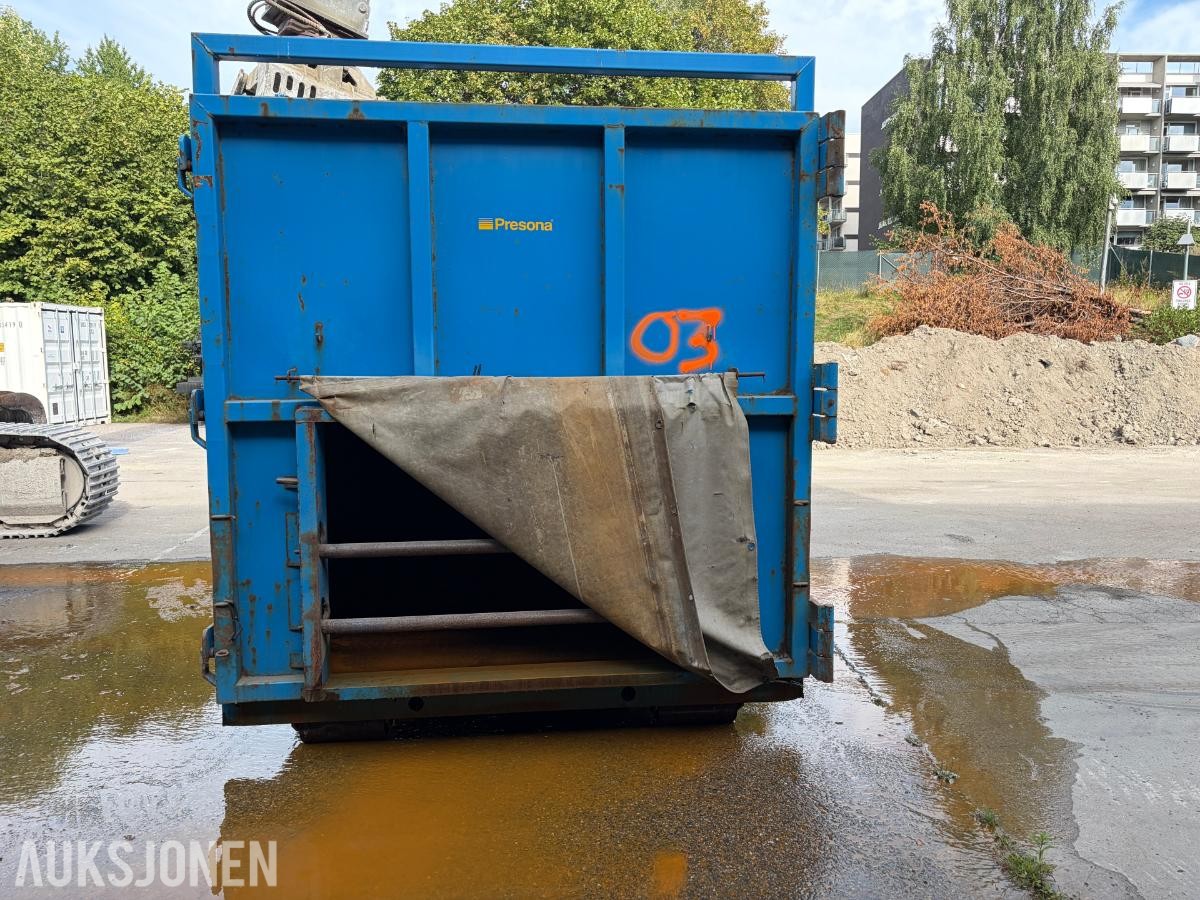 Krokcontainer - Container Lukket 03 Lukket