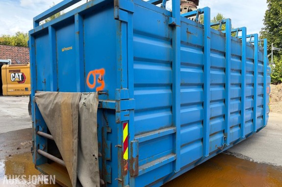 Krokcontainer - Container Lukket 03 Lukket