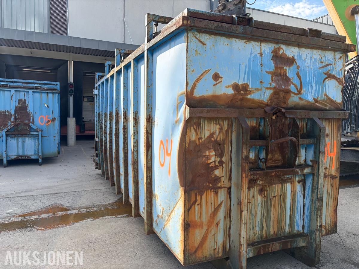 Krokcontainer - Container Lukket 04 Lukket
