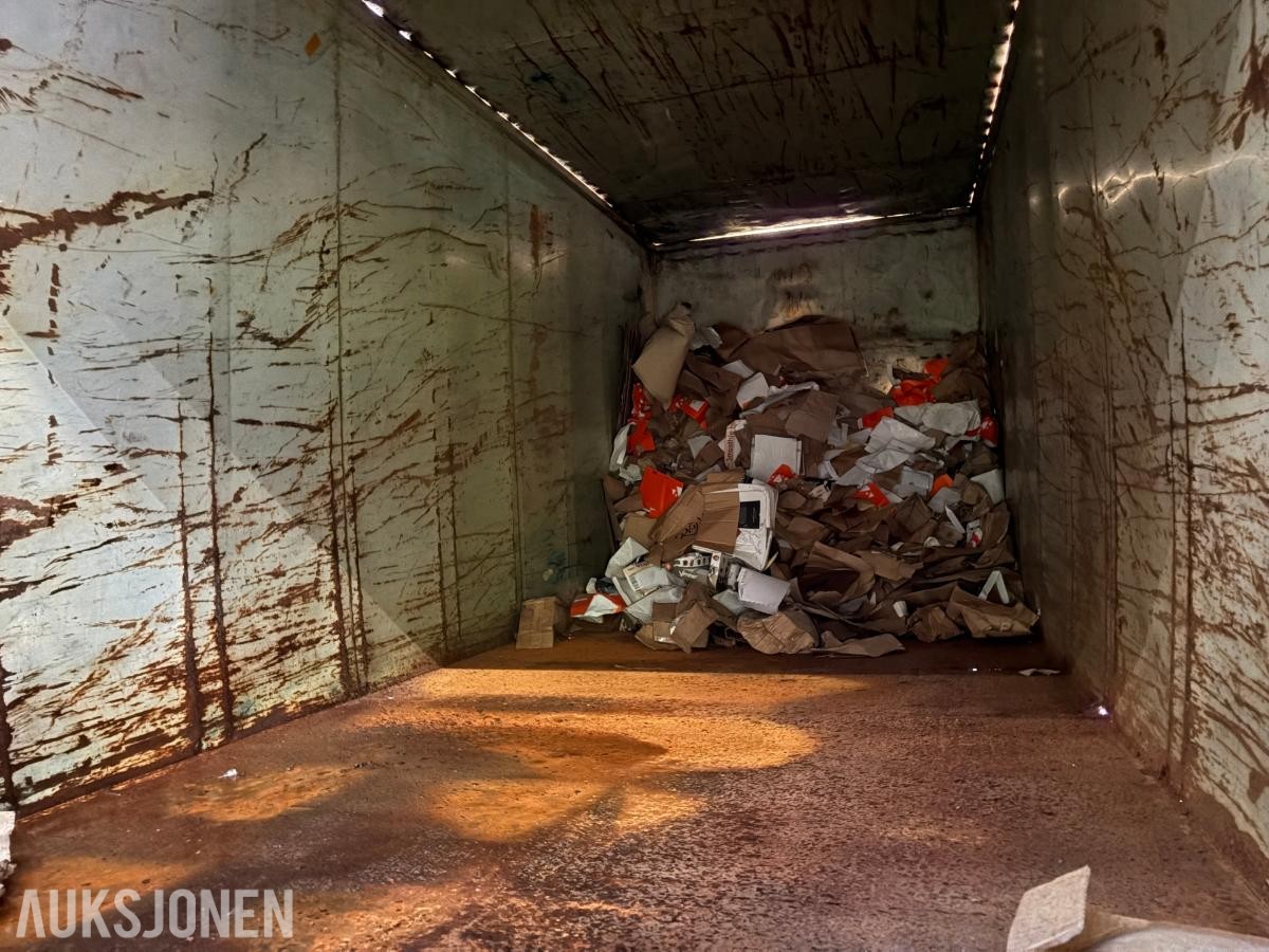 Krokcontainer - Container Lukket 04 Lukket