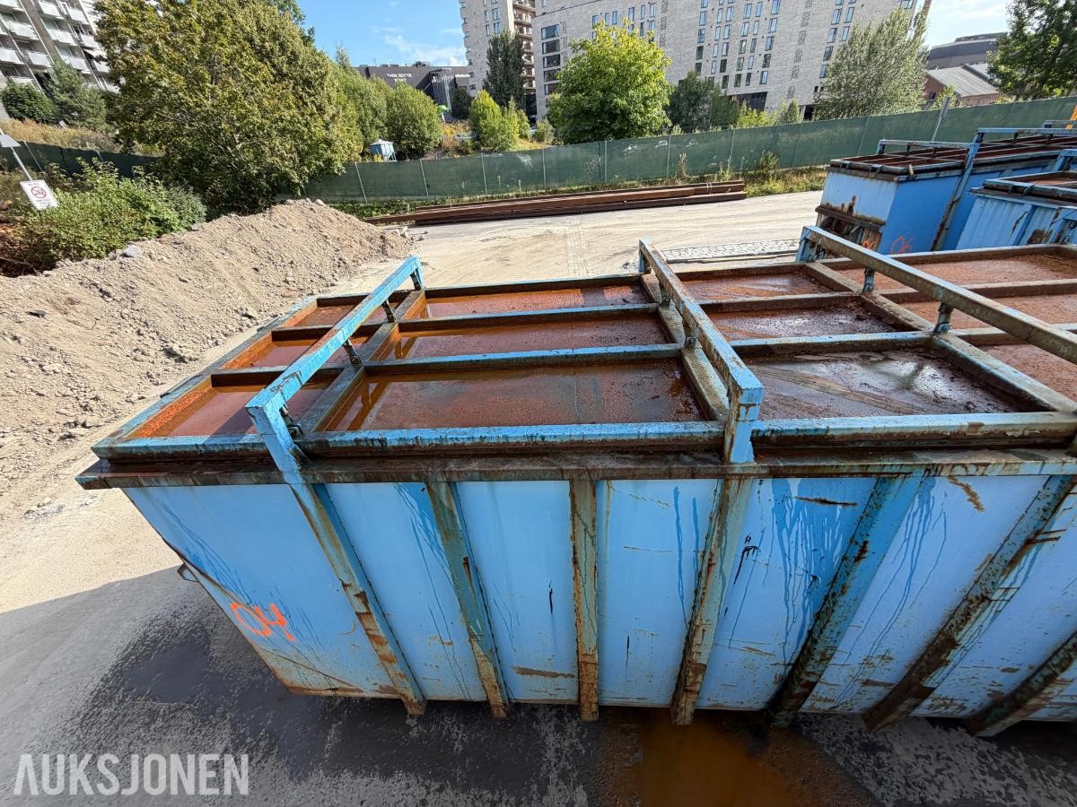 Krokcontainer - Container Lukket 04 Lukket