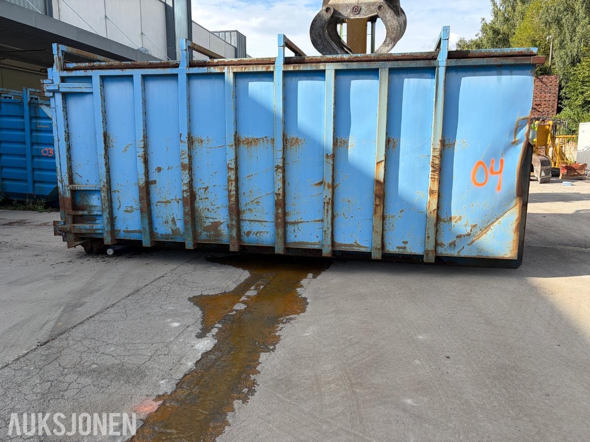 Krokcontainer - Container Lukket 04 Lukket