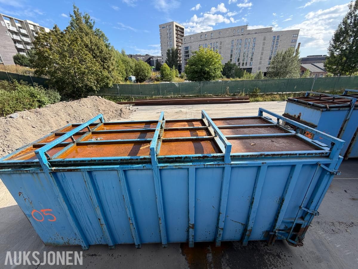 Krokcontainer - Container Lukket 05 Lukket