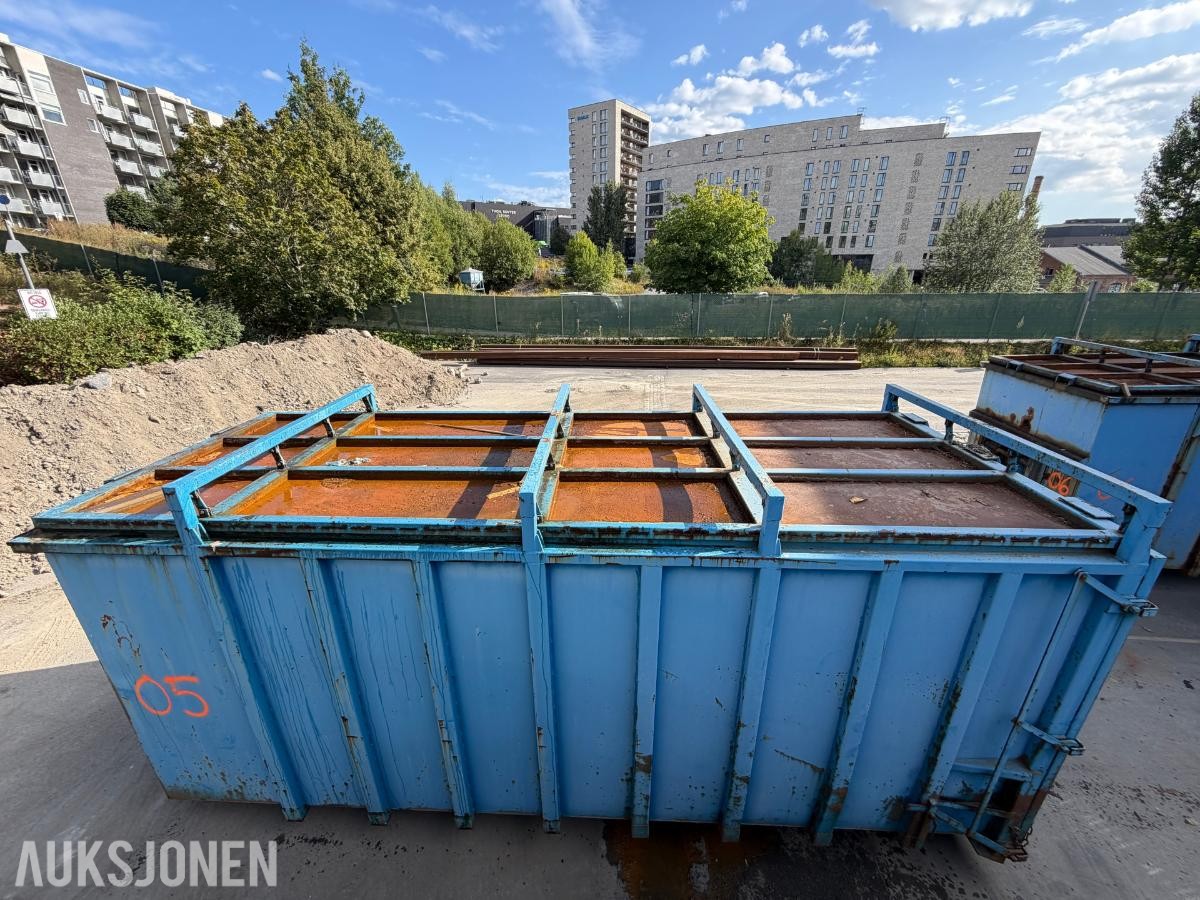 Krokcontainer - Container Lukket 05 Lukket