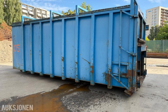 Krokcontainer - Container Lukket 05 Lukket