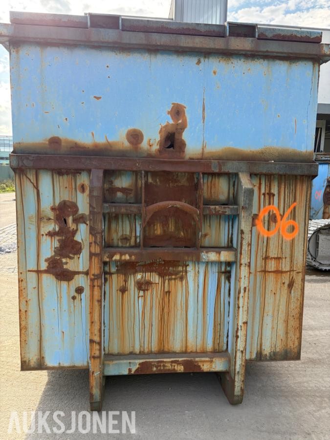 Krokcotainer - Container Lukket 06 Lukket