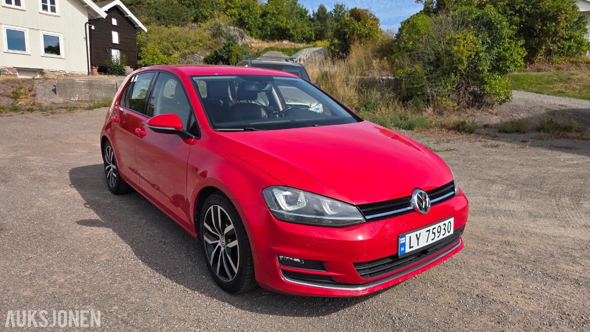 2014 Volkswagen GOLF 1.4-122 Rep objekt , 124000km