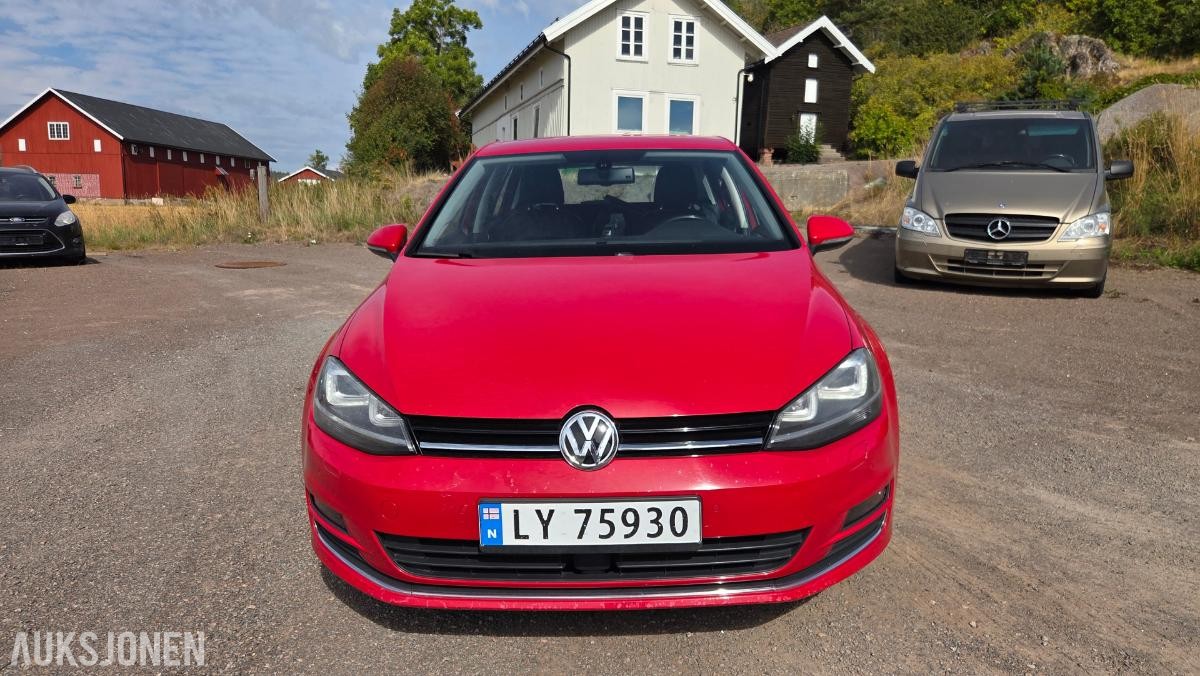2014 Volkswagen GOLF 1.4-122 Rep objekt , 124000km
