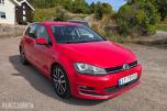 2014 Volkswagen GOLF 1.4-122 Rep objekt , 124000km