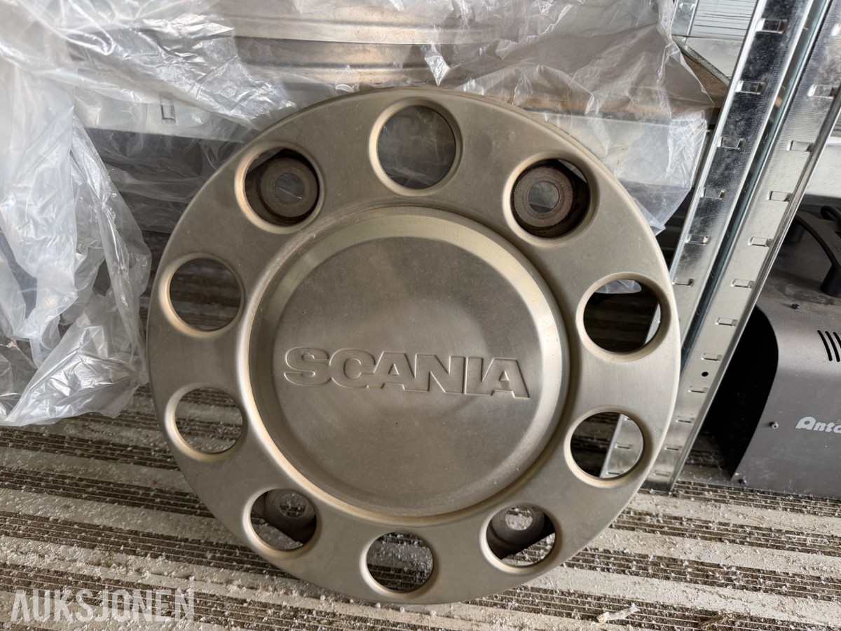 4 x originale hjulkapsler Scania