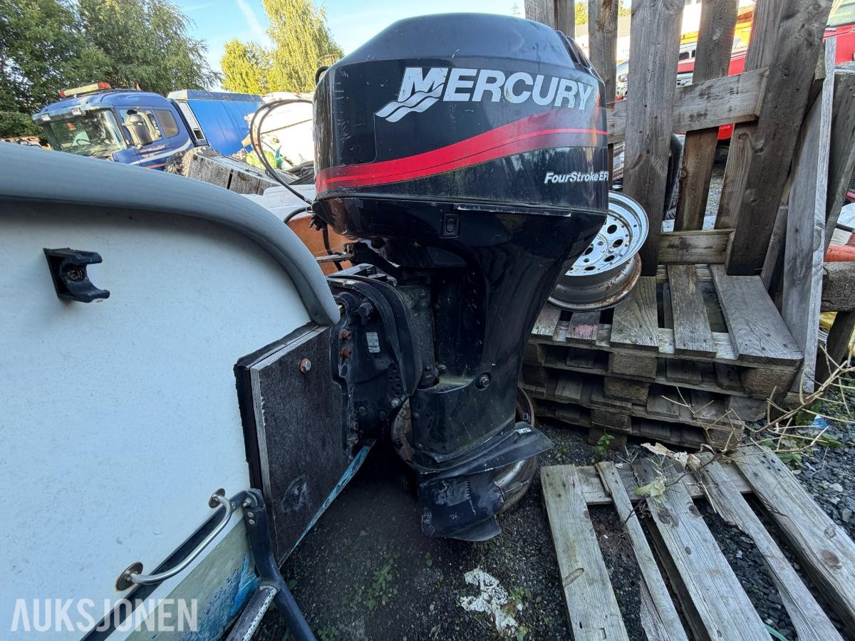 1992 Askeladden 16-3400 med Mercury FourStroke EFI 40 hk (2002) – repobjekt