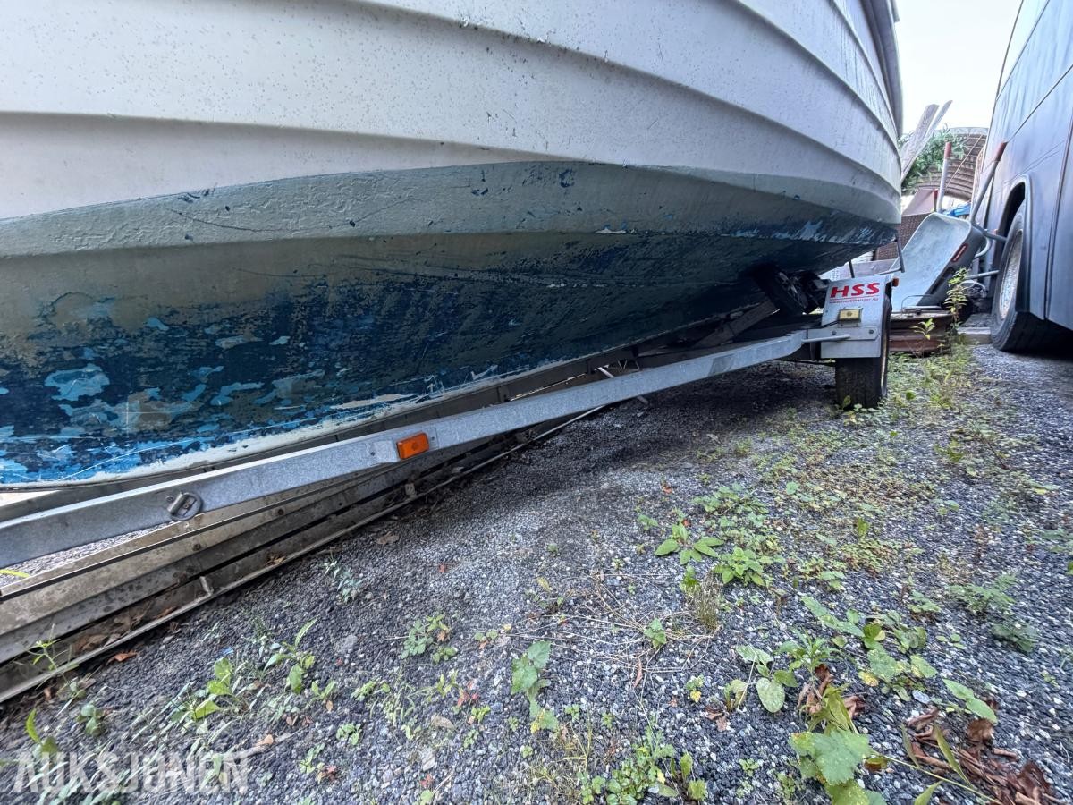 1992 Askeladden 16-3400 med Mercury FourStroke EFI 40 hk (2002) – repobjekt
