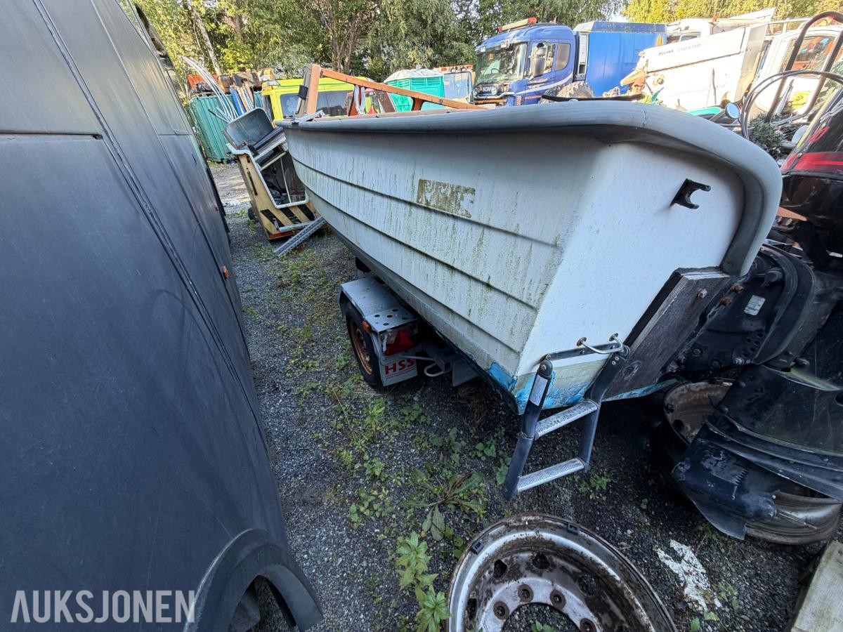 1992 Askeladden 16-3400 med Mercury FourStroke EFI 40 hk (2002) – repobjekt