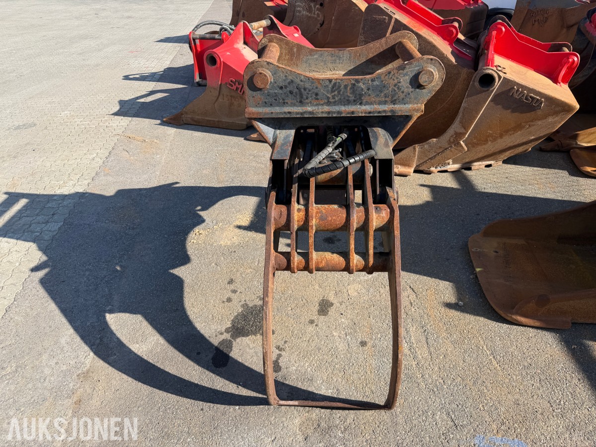 Hydraulisk tømmerklo - S70 feste