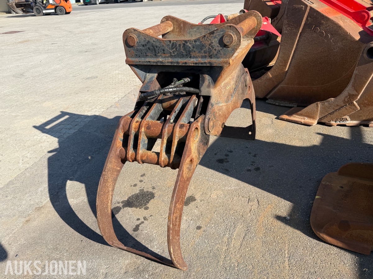 Hydraulisk tømmerklo - S70 feste