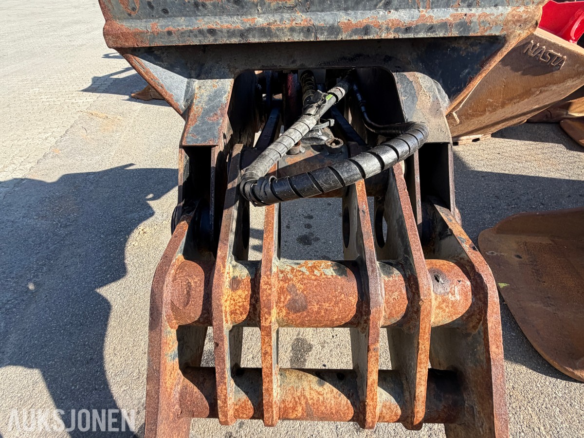 Hydraulisk tømmerklo - S70 feste