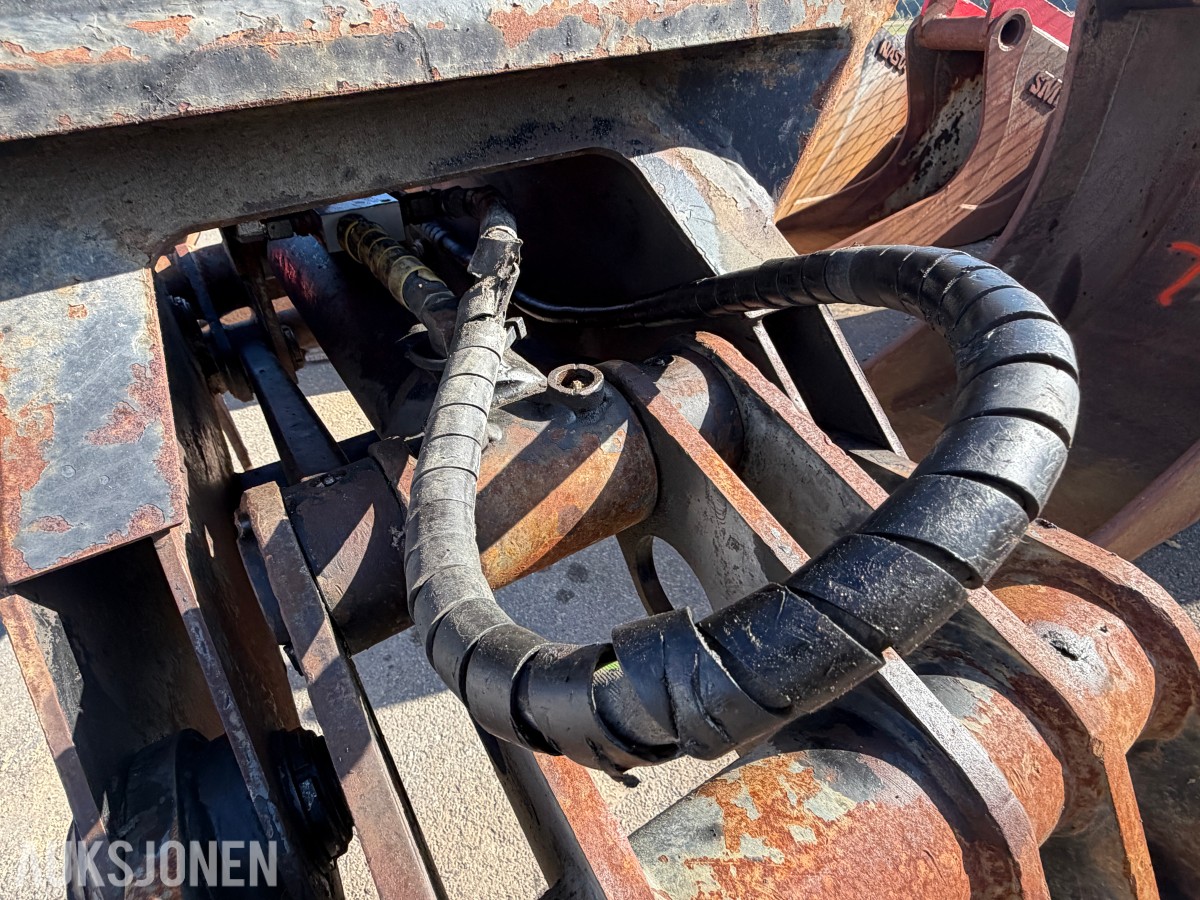 Hydraulisk tømmerklo - S70 feste