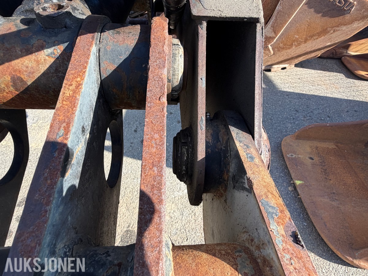 Hydraulisk tømmerklo - S70 feste