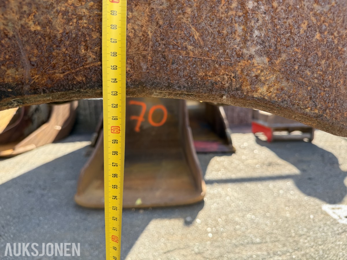 Hydraulisk tømmerklo - S70 feste