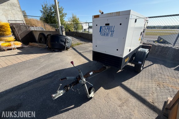 2018 Stephill SSDK20 dieselaggregat 20 kVA / 16 kW - Kubota V2203 dieselmotor - 400 V trefase og 230 V enfase - 110 liter dieseltank