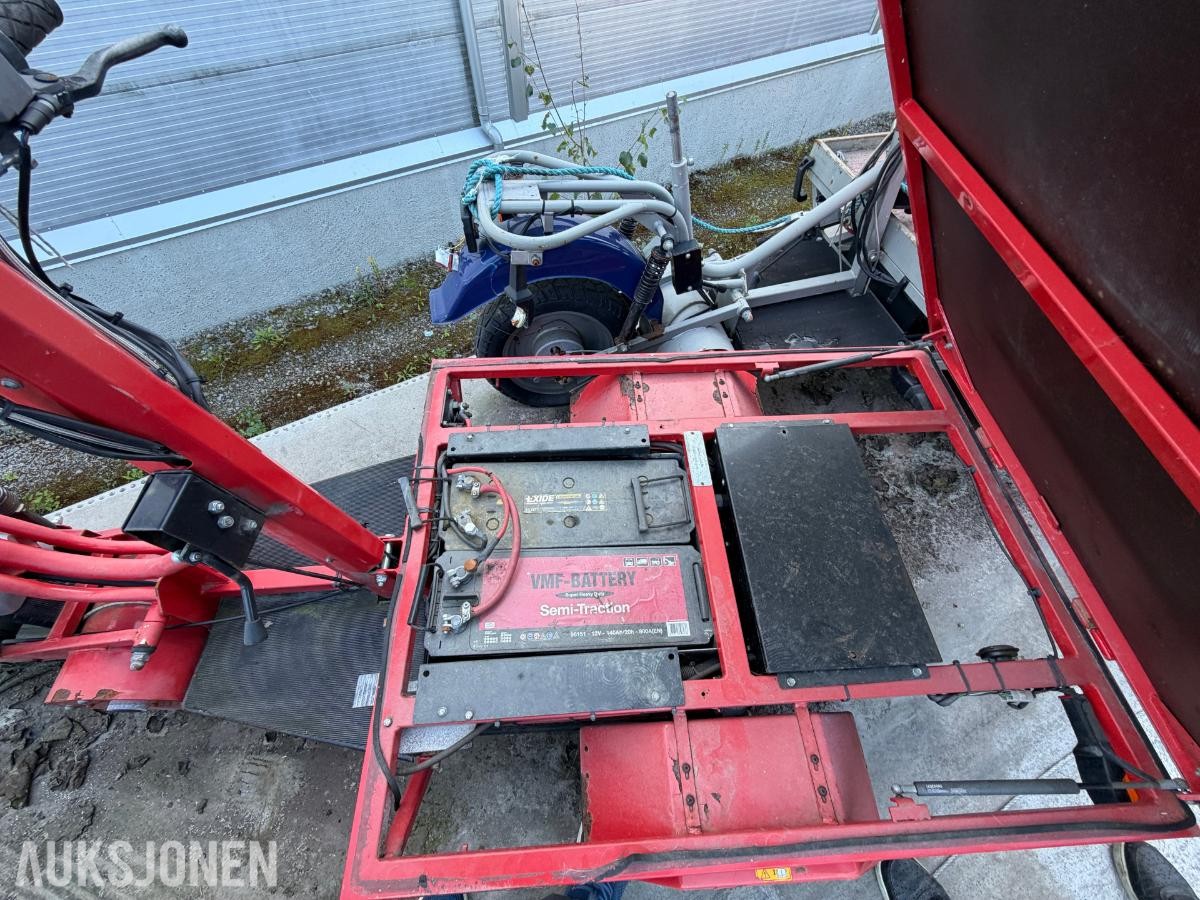 2008 3 stk. Norsjö Carrier elektriske trehjulssykler repobjekter
