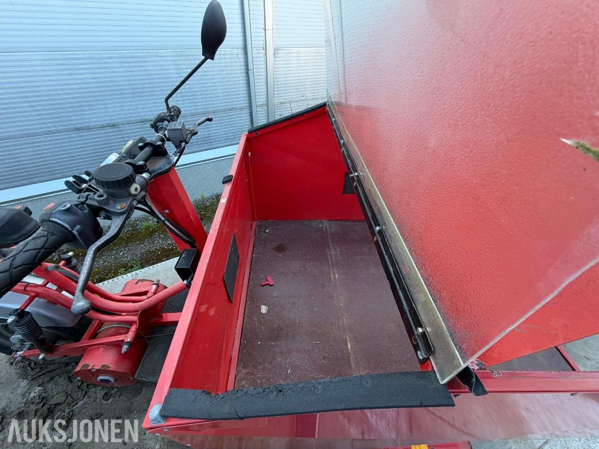 2008 3 stk. Norsjö Carrier elektriske trehjulssykler repobjekter