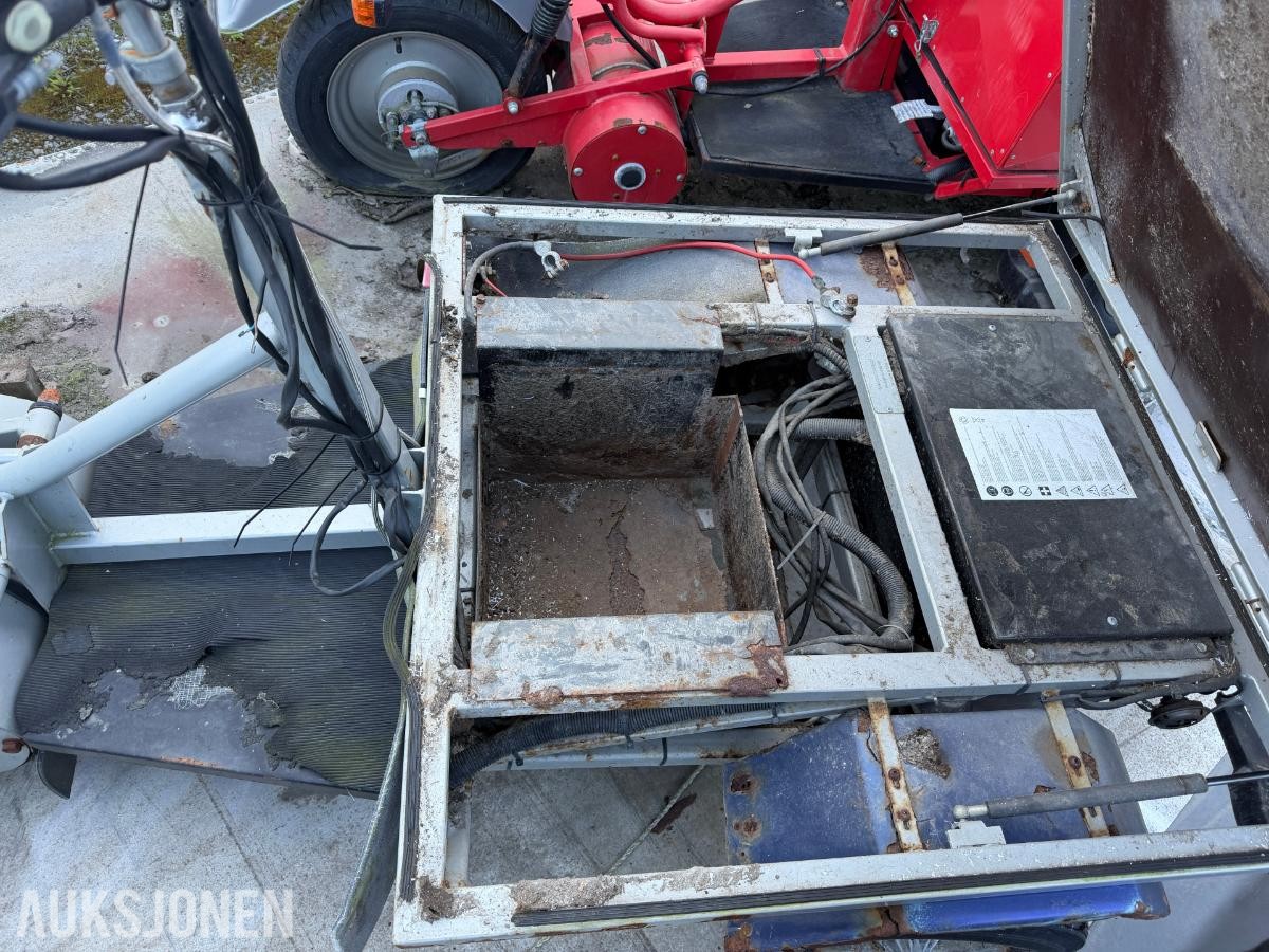 2008 3 stk. Norsjö Carrier elektriske trehjulssykler repobjekter
