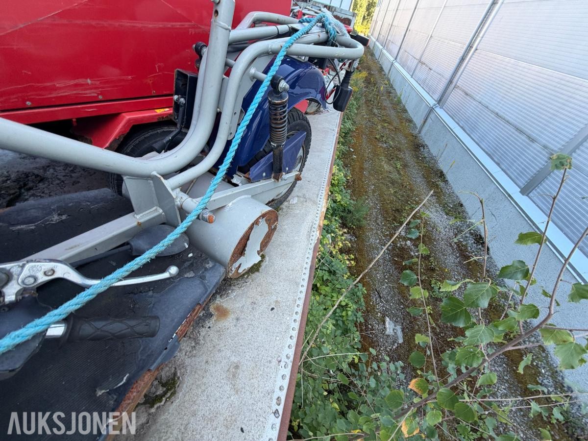2008 3 stk. Norsjö Carrier elektriske trehjulssykler repobjekter