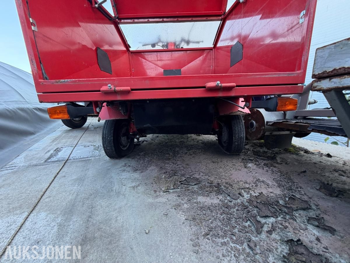 2008 3 stk. Norsjö Carrier elektriske trehjulssykler repobjekter