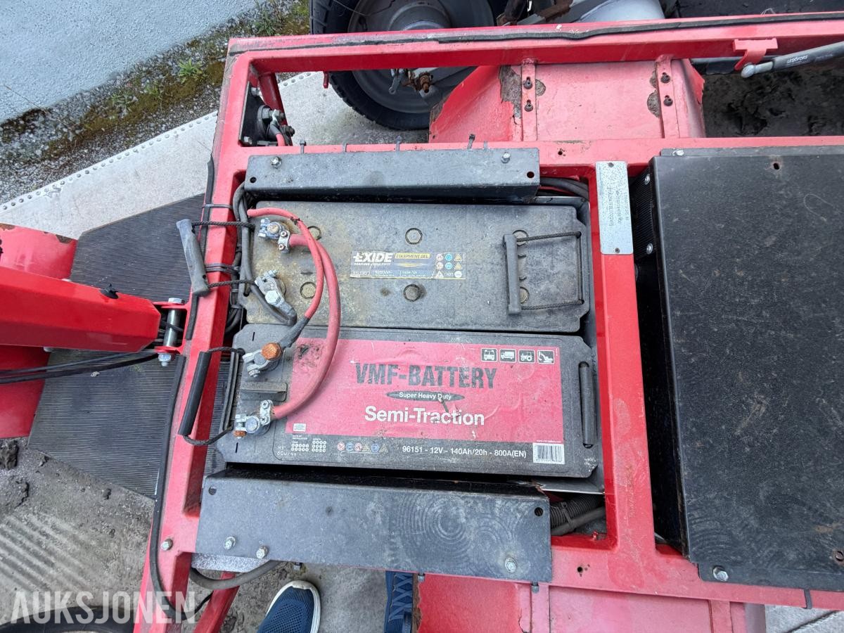 2008 3 stk. Norsjö Carrier elektriske trehjulssykler repobjekter