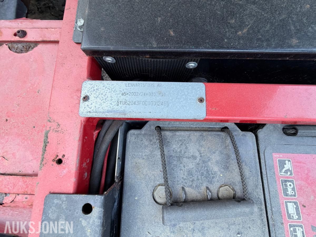 2008 3 stk. Norsjö Carrier elektriske trehjulssykler repobjekter