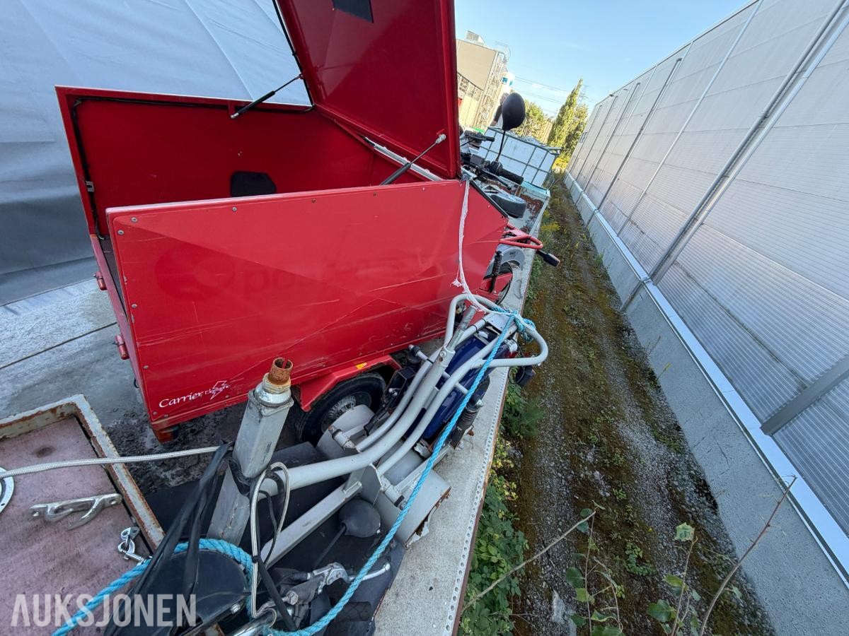2008 3 stk. Norsjö Carrier elektriske trehjulssykler repobjekter