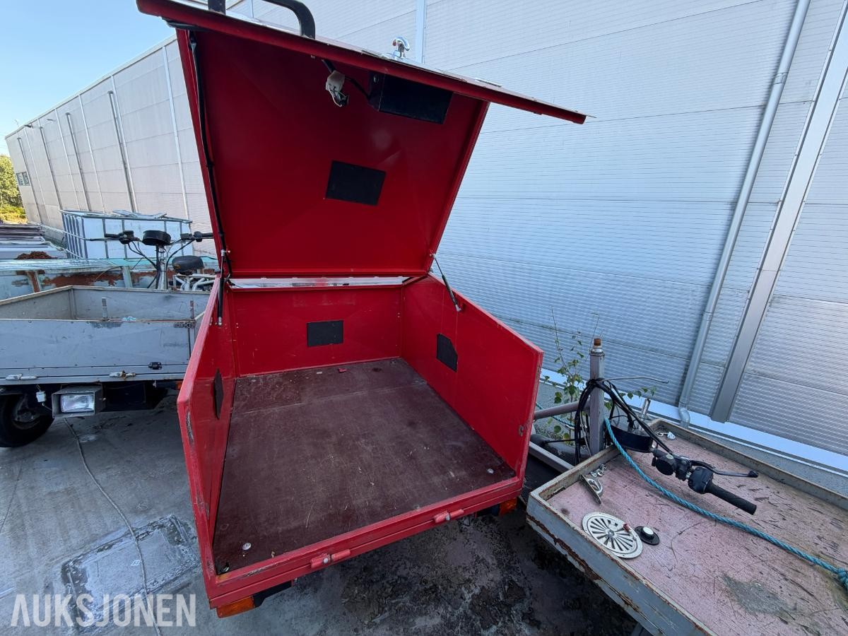 2008 3 stk. Norsjö Carrier elektriske trehjulssykler repobjekter