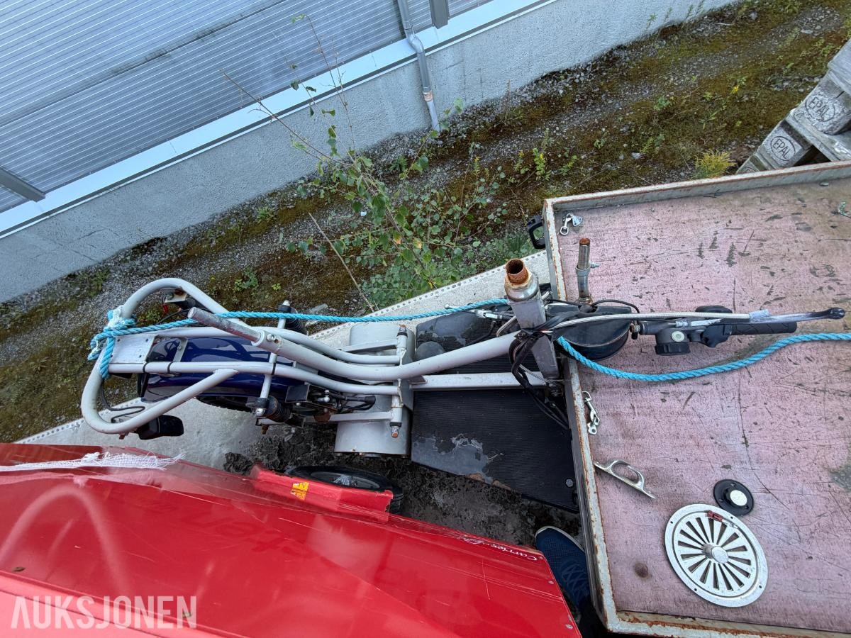 2008 3 stk. Norsjö Carrier elektriske trehjulssykler repobjekter