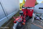2008 3 stk. Norsjö Carrier elektriske trehjulssykler repobjekter
