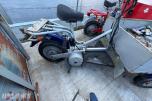 2008 3 stk. Norsjö Carrier elektriske trehjulssykler repobjekter